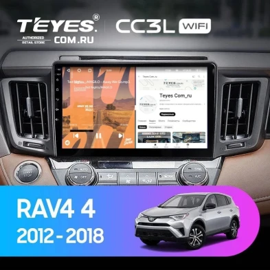 Штатная магнитола Teyes CC3L WiFi 2/32 Toyota RAV4 (2012-2018)
