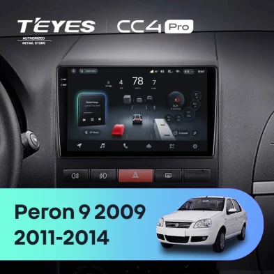 Штатная магнитола Teyes CC4 Pro 12/256 Fiat Peron 9 2009 Idea (2011-2014)