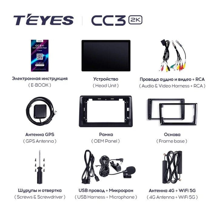 Штатная магнитола Teyes CC3 2K 6/128 Renault Duster HM 2 (2020-2023) F1 (13")