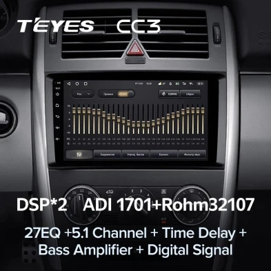 Штатная магнитола Teyes CC3 4/32 Mercedes-Benz Sprinter W906 (2006+)