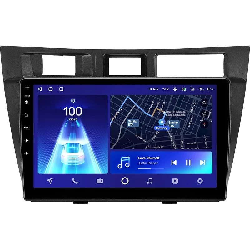 Переходная рамка Toyota Mark II 9 X100 (2000-2007) (9")