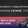 Штатная магнитола Teyes CC3 4/32 Toyota RAV4 3 XA30 (2005-2016) F1 9"
