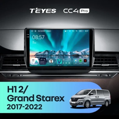 Штатная магнитола Teyes CC4 Pro 8/128 Hyundai H1 2 Grand Starex TQ (2017-2022)