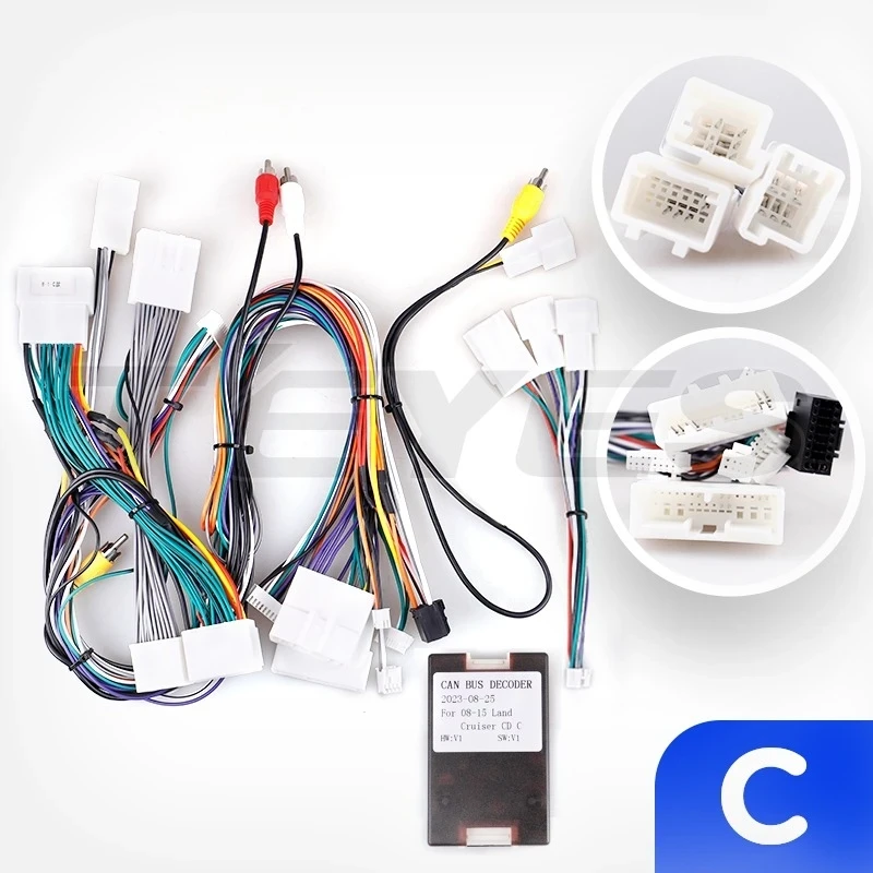 Переходная рамка Toyota Land Cruiser 200 (YJ) (2007-2015) Тип-A (12,3")