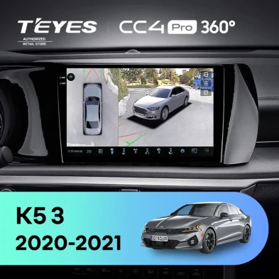 Штатная магнитола Teyes CC4 Pro 360 8/128 Kia K5 (2020-2021)
