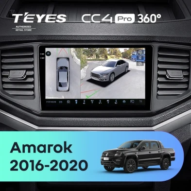 Штатная магнитола Teyes CC4 Pro 360 8/128 Volkswagen Amarok 1 (2016-2020)