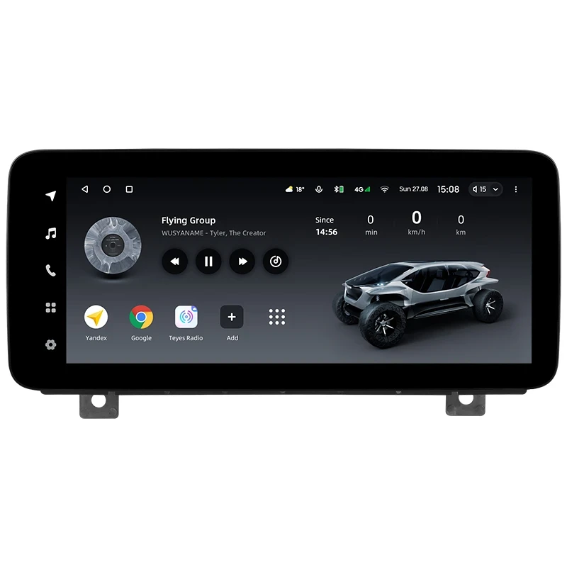 Переходная рамка Toyota Land Cruiser 300 (2021-2023) F1 (12,3")