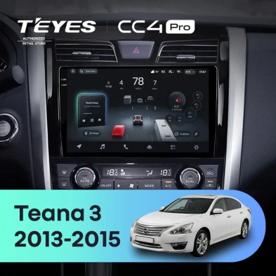 Штатная магнитола Teyes CC4 Pro 12/256 Nissan Teana J33 (2013-2015) Тип-B