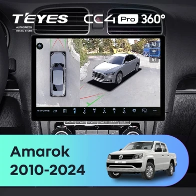 Штатная магнитола Teyes CC4 Pro 360 8/128 Volkswagen Amarok (2010-2024) (13")