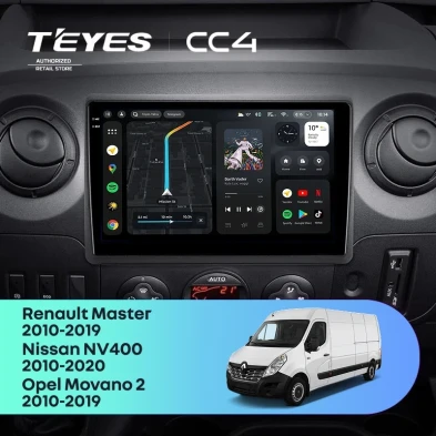 Штатная магнитола Teyes CC4 6/64 Opel Movano 2 (2010-2019) F1