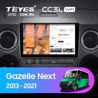 Штатная магнитола Teyes CC3L WiFi 2/32 для GAZ Gazelle Next (2013-2021) F3