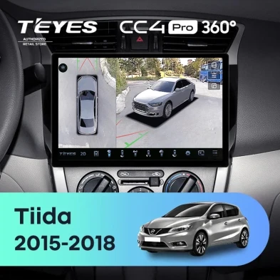 Штатная магнитола Teyes CC4 Pro 360 12/256 Nissan Sentra B17 (2012-2017) (11")