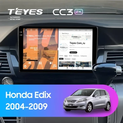 Штатная магнитола Teyes CC3 2K 4/32 Honda Edix (2004-2009)