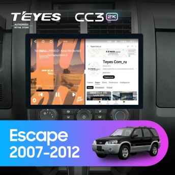 Штатная магнитола Teyes CC3 2K 4/32 Ford Escape (2007-2012) F2 (13")