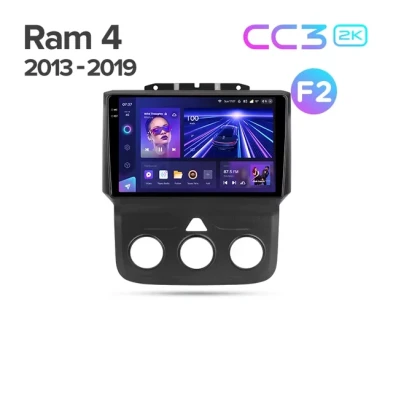 Штатная магнитола Teyes CC3 2K 360 6/128 Dodge Ram 4 DJ DS (2013-2019) F2