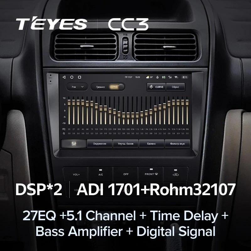 Штатная магнитола Teyes CC3 4/32 Toyota Altezza XE10 (1998-2005)