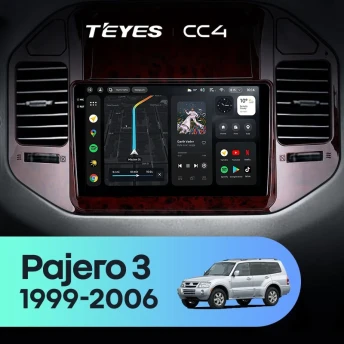 Штатная магнитола Teyes CC4 6/64 Mitsubishi Pajero 3 V70 V60 (1999-2006)