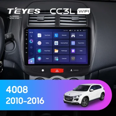 Штатная магнитола Teyes CC3L WiFi 2/32 Peugeot 4008 (2010-2016) Тип-B
