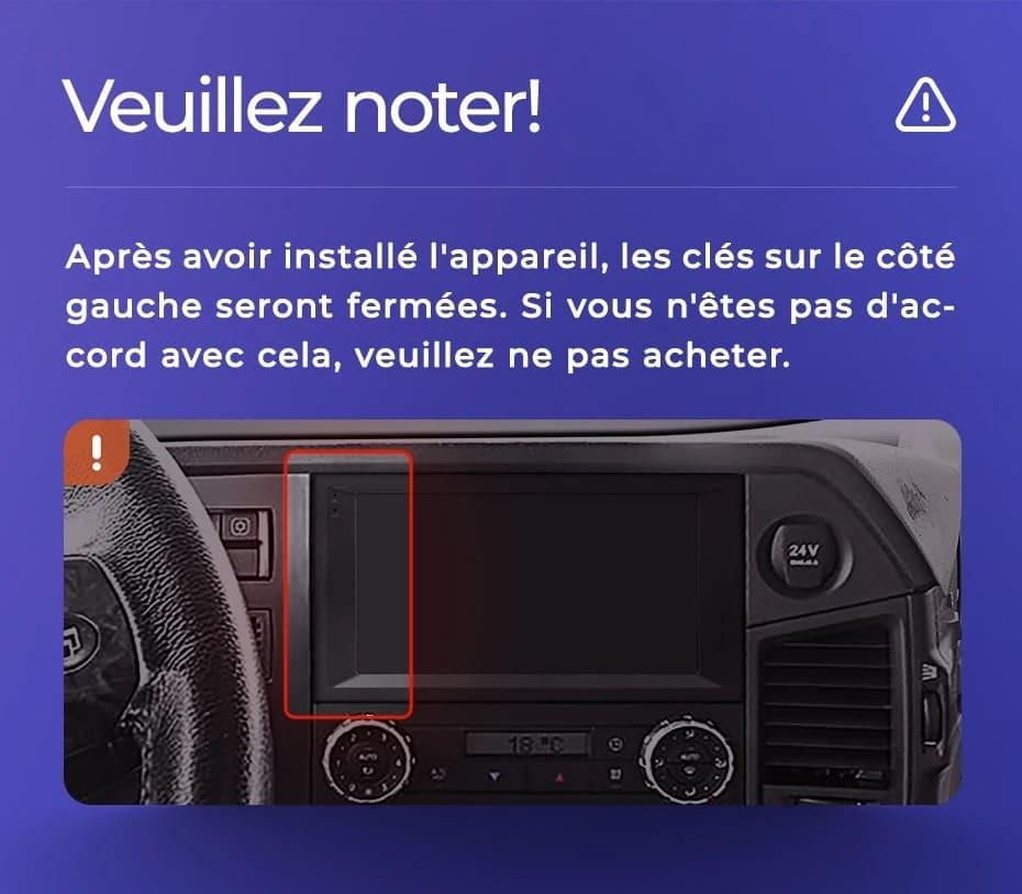 Штатная магнитола Teyes CC3 2K 4/64 Mercedes-Benz Actros (2011-2023)