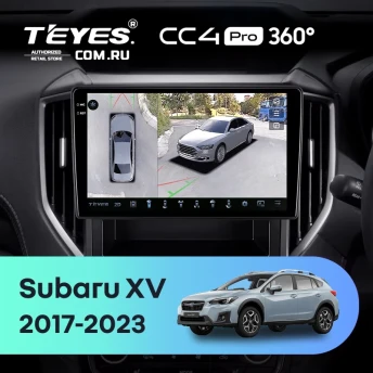 Штатная магнитола Teyes CC4 Pro 360 12/256 Subaru XV (2017-2023)