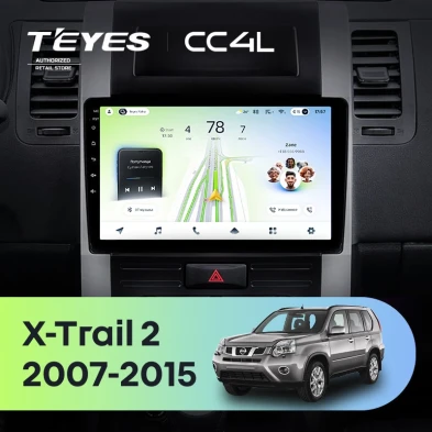 Штатная магнитола Teyes CC4L 6/64 Nissan X-Trail T31 (2007-2015)