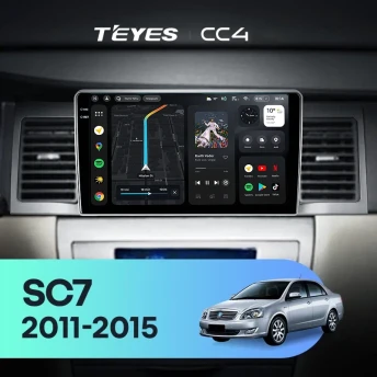 Штатная магнитола Teyes CC4 8/128 Geely SC7 (2011-2015)