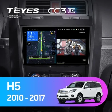 Штатная магнитола Teyes CC3 2K 6/128 Great Wall Hover H5 (2010-2017)