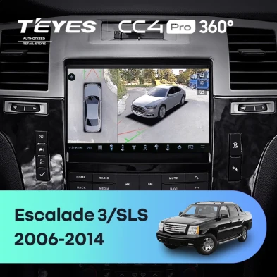 Штатная магнитола Teyes CC4 Pro 360 8/128 Cadillac SLS (2007-2012)