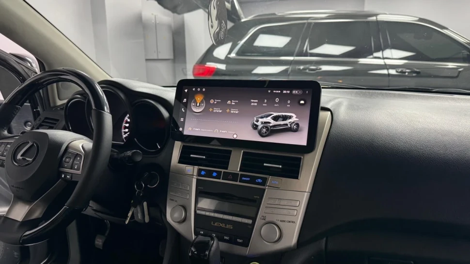 Штатная магнитола Teyes LUX ONE 360 6/128 Lexus RX300 RX330 RX350 RX400H (2003-2009) Тип-B