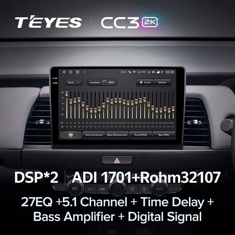 Штатная магнитола Teyes CC3 2K 6/128 Honda Jazz 4 (2020-2024) Тип-A Правый руль