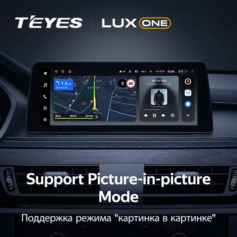 Штатная магнитола Teyes LUX ONE 6/128 BMW 5-Series F10 / F11 (CIC) (2009-2013)