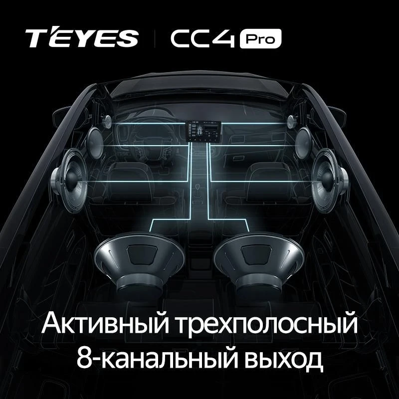 Штатная магнитола Teyes CC4 Pro 12/256 Mitsubishi Colt (Z30) (2002-2012) Правый руль