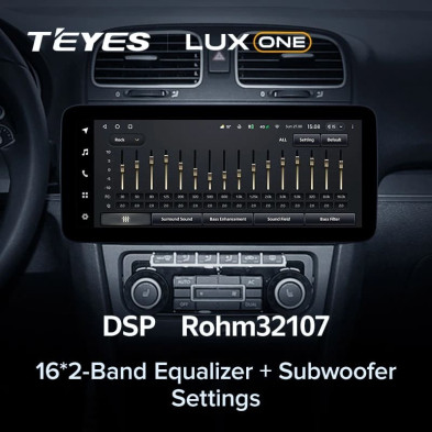 Штатная магнитола Teyes LUX ONE 4/64 Volkswagen Bora (2008-2012)