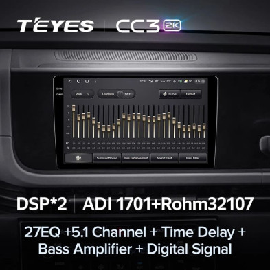 Штатная магнитола Teyes CC3 2K 4/64 Hyundai Creta 2 IX25 (2024-2026)