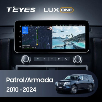 Штатная магнитола Teyes LUX ONE 6/128 Nissan Armada Y62 (2010-2024)