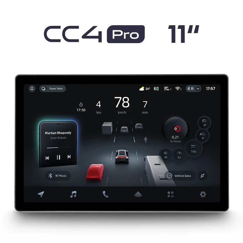 Магнитола Teyes CC4 Pro 12/256 (11 дюймов)