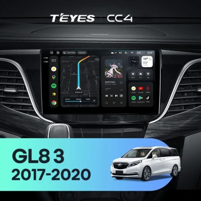 Штатная магнитола Teyes CC4 8/128 Buick GL8 3 (2017-2020)