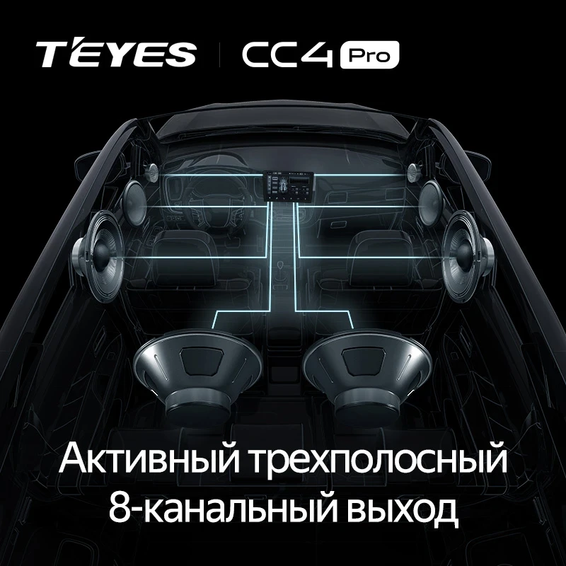 Штатная магнитола Teyes CC4 Pro 12/256 Opel Vivaro C (2019-2024)