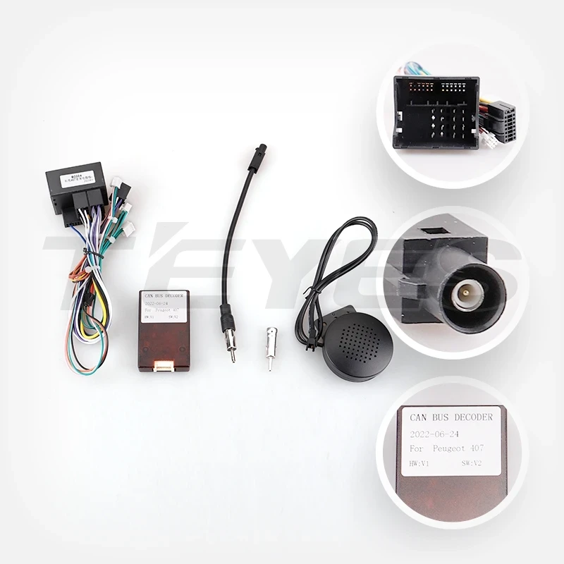 Переходная рамка Peugeot 407 (2004-2011) (9,7")