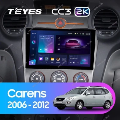 Штатная магнитола Teyes CC3 2K 4/32 Kia Carens UN (2006-2012) F1