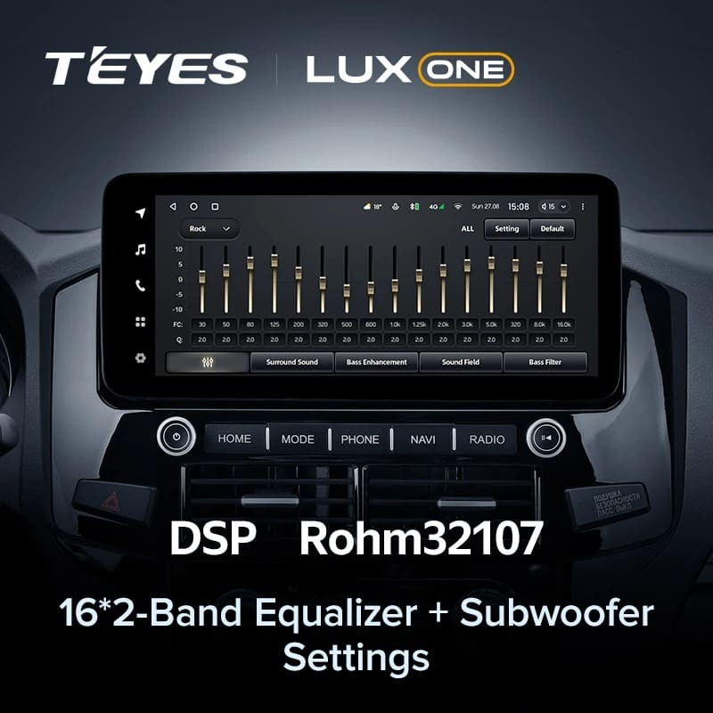 Штатная магнитола Teyes LUX ONE 4/64 Mitsubishi Pajero 4 V80 V90 (2006-2024) Тип-C