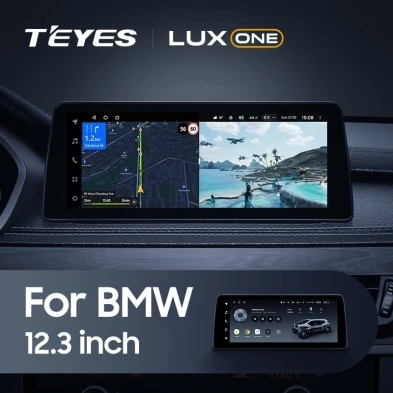 Штатная магнитола Teyes LUX ONE 6/128 BMW X6 F16 (NBT) (2013-2020)