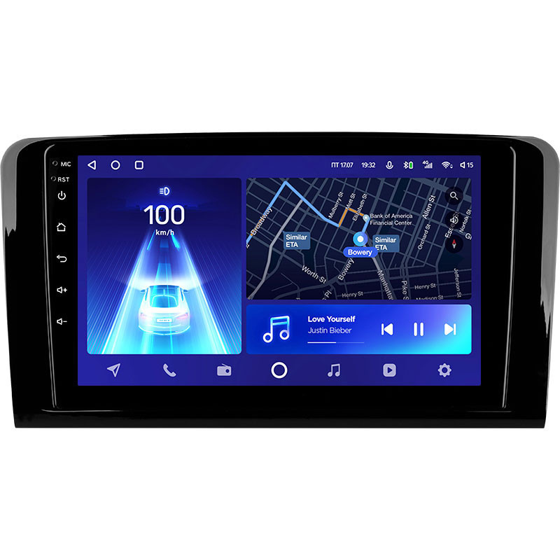 Штатная магнитола Teyes CC2 Plus 4/64 Mercedes-Benz ML-Class (2005-2009) F1