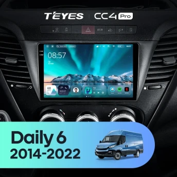 Штатная магнитола Teyes CC4 Pro 8/128 Iveco Daily 6 (2014-2022)