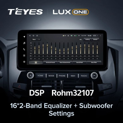 Штатная магнитола Teyes LUX ONE 6/128 Mitsubishi Pajero 4 V80 V90 (2006-2024) Тип-B
