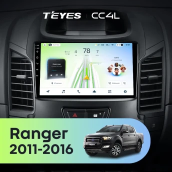 Штатная магнитола Teyes CC4L 6/64 Ford Ranger (2011-2016) F2