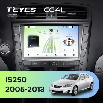 Штатная магнитола Teyes CC4L 6/64 Lexus IS250 XE20 (2005-2013) (Hm) Тип-B