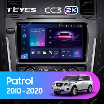 Штатная магнитола Teyes CC3 2K 4/64 Nissan Patrol Y62 (2010-2020) F2