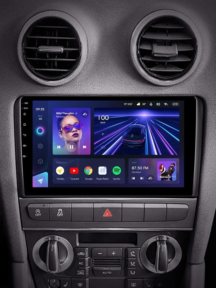 Штатная магнитола Teyes CC3 4/32 Audi A3 2 8P (2003-2013)