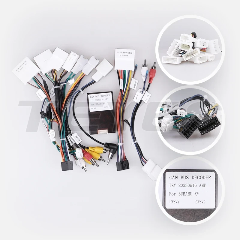 Проводка питания TEYES для Subaru для Forester 5 / Impreza 5 (2018-2023) + Canbus для подключения Android ГУ